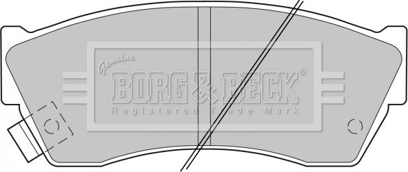 Borg & Beck BBP1529 - Set placute frana,frana disc aaoparts.ro