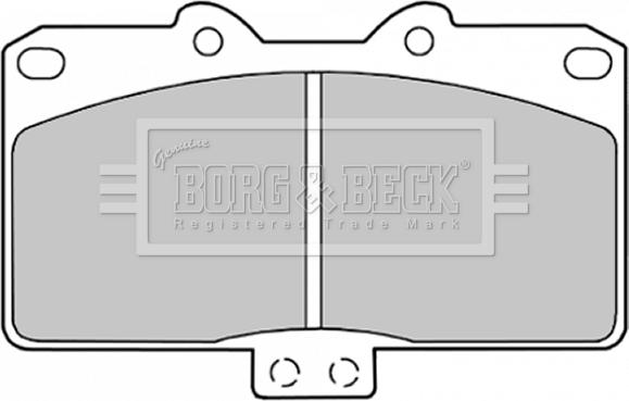 Borg & Beck BBP1574 - Set placute frana,frana disc aaoparts.ro