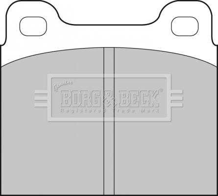 Borg & Beck BBP1698 - Set placute frana,frana disc aaoparts.ro