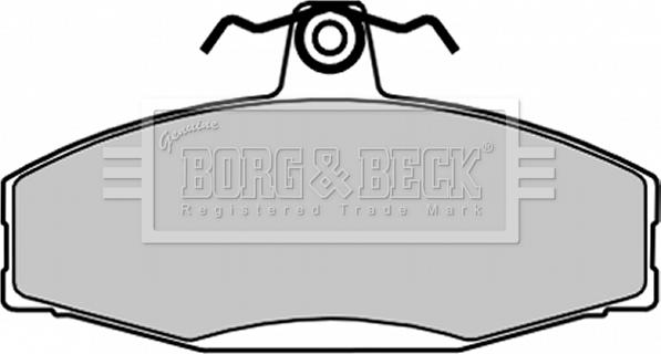 Borg & Beck BBP1604 - Set placute frana,frana disc aaoparts.ro