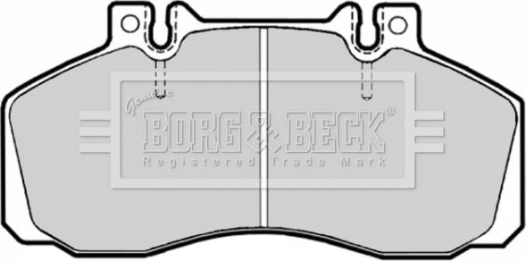 Borg & Beck BBP1636 - Set placute frana,frana disc aaoparts.ro
