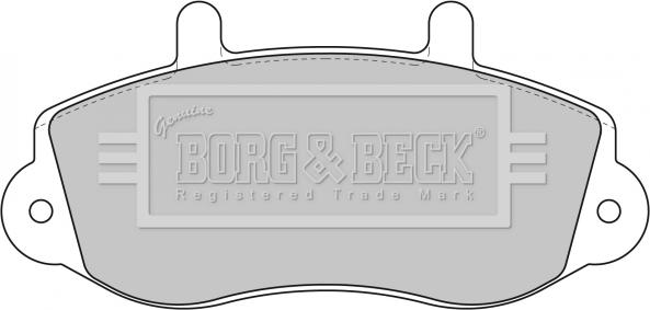 Borg & Beck BBP1638 - Set placute frana,frana disc aaoparts.ro