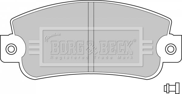Borg & Beck BBP1094 - Set placute frana,frana disc aaoparts.ro