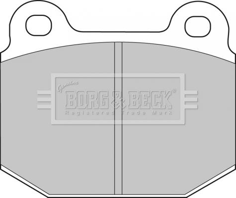 Borg & Beck BBP1005 - Set placute frana,frana disc aaoparts.ro