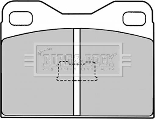 Borg & Beck BBP1006 - Set placute frana,frana disc aaoparts.ro