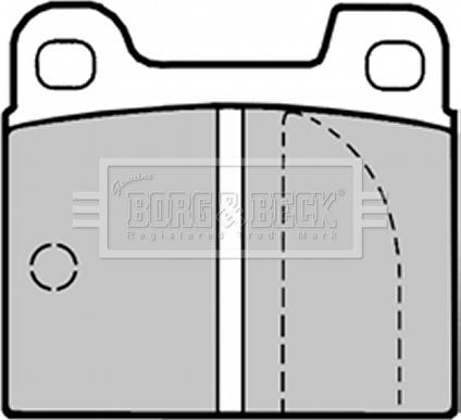 Borg & Beck BBP1003 - Set placute frana,frana disc aaoparts.ro