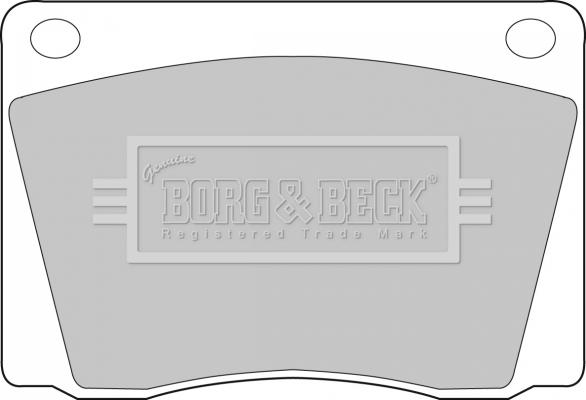 Borg & Beck BBP1011 - Set placute frana,frana disc aaoparts.ro