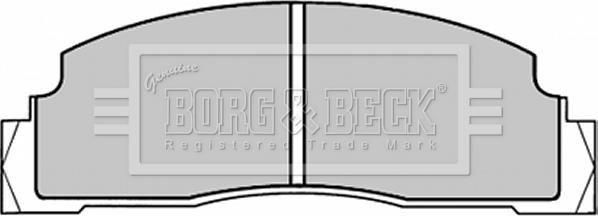 Borg & Beck BBP1088 - Set placute frana,frana disc aaoparts.ro