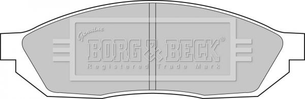 Borg & Beck BBP1071 - Set placute frana,frana disc aaoparts.ro