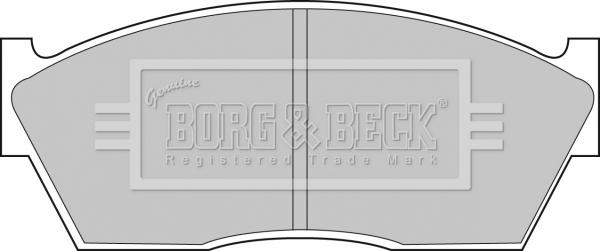 Borg & Beck BBP1077 - Set placute frana,frana disc aaoparts.ro