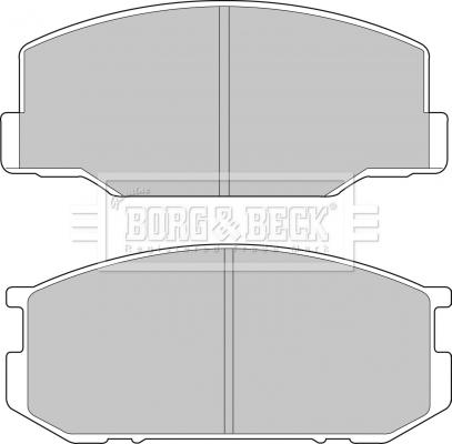 Borg & Beck BBP1196 - Set placute frana,frana disc aaoparts.ro