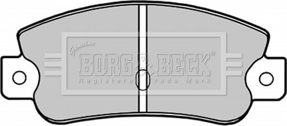 Borg & Beck BBP1193 - Set placute frana,frana disc aaoparts.ro