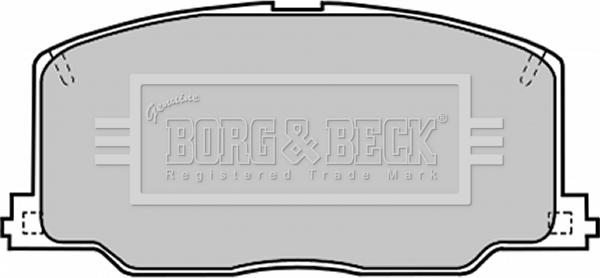 Borg & Beck BBP1168 - Set placute frana,frana disc aaoparts.ro