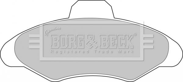 Borg & Beck BBP1116 - Set placute frana,frana disc aaoparts.ro