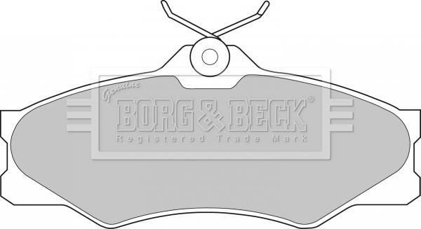 Borg & Beck BBP1175 - Set placute frana,frana disc aaoparts.ro
