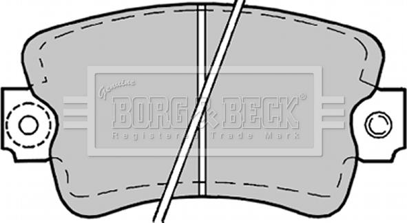 Borg & Beck BBP1178 - Set placute frana,frana disc aaoparts.ro