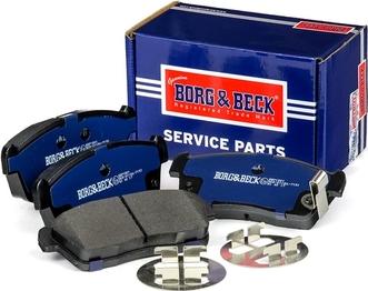 Borg & Beck BBP1801 - Set placute frana,frana disc aaoparts.ro