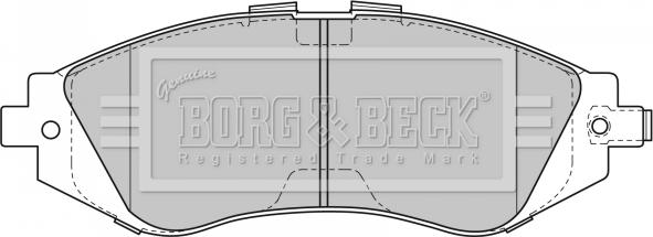 Borg & Beck BBP1881 - Set placute frana,frana disc aaoparts.ro