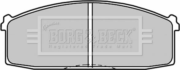 Borg & Beck BBP1300 - Set placute frana,frana disc aaoparts.ro