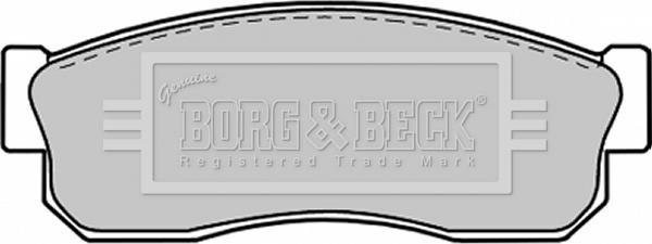 Borg & Beck BBP1312 - Set placute frana,frana disc aaoparts.ro