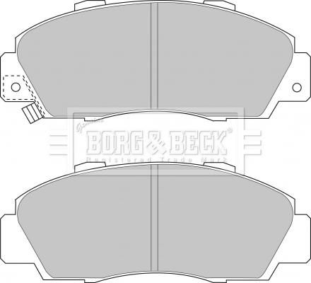Borg & Beck BBP1389 - Set placute frana,frana disc aaoparts.ro