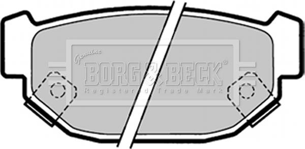 Borg & Beck BBP1322 - Set placute frana,frana disc aaoparts.ro