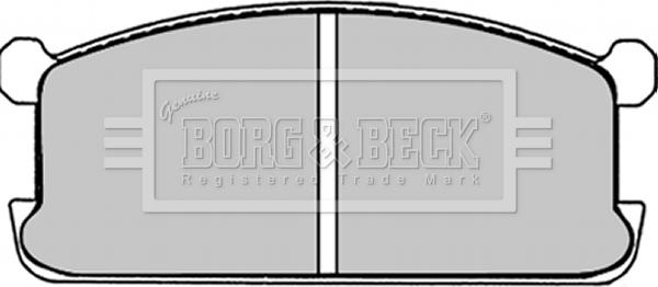 Borg & Beck BBP1251 - Set placute frana,frana disc aaoparts.ro