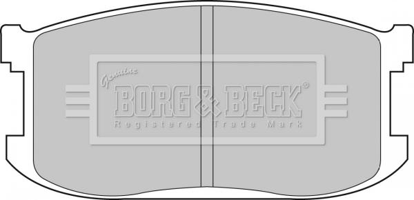 Borg & Beck BBP1265 - Set placute frana,frana disc aaoparts.ro