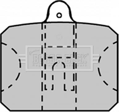 Borg & Beck BBP1211 - Set placute frana,frana disc aaoparts.ro
