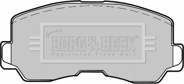 Borg & Beck BBP1213 - Set placute frana,frana disc aaoparts.ro