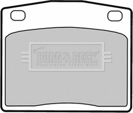 Borg & Beck BBP1287 - Set placute frana,frana disc aaoparts.ro