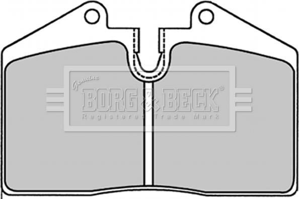 Borg & Beck BBP1227 - Set placute frana,frana disc aaoparts.ro