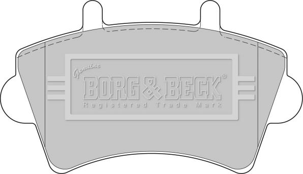 Borg & Beck BBP1746 - Set placute frana,frana disc aaoparts.ro