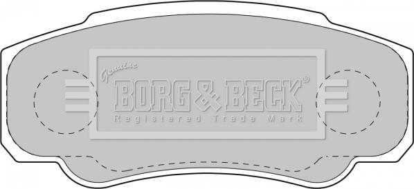 Borg & Beck BBP1763 - Set placute frana,frana disc aaoparts.ro