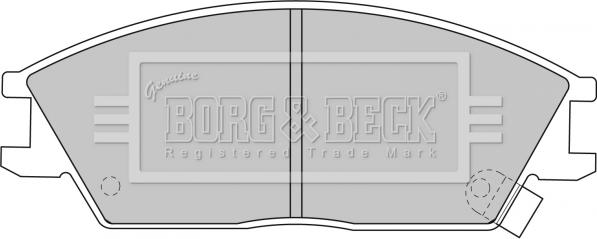 Borg & Beck BBP1785 - Set placute frana,frana disc aaoparts.ro