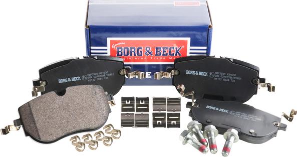 Borg & Beck BBP2945 - Set placute frana,frana disc aaoparts.ro