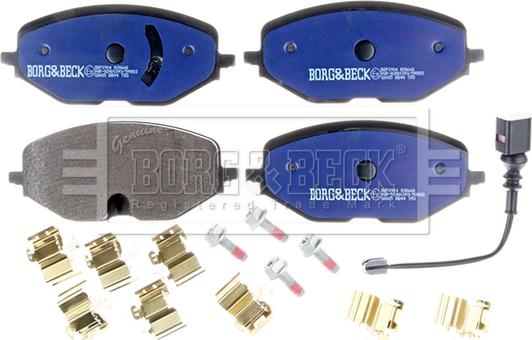 Borg & Beck BBP2904 - Set placute frana,frana disc aaoparts.ro