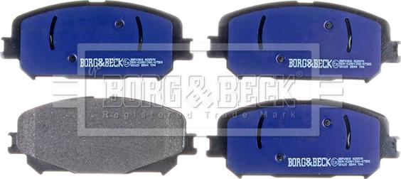 Borg & Beck BBP2908 - Set placute frana,frana disc aaoparts.ro