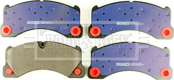 Borg & Beck BBP2912 - Set placute frana,frana disc aaoparts.ro