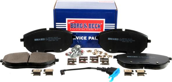 Borg & Beck BBP2937 - Set placute frana,frana disc aaoparts.ro