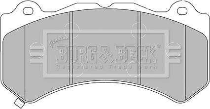 Borg & Beck BBP2436 - Set placute frana,frana disc aaoparts.ro