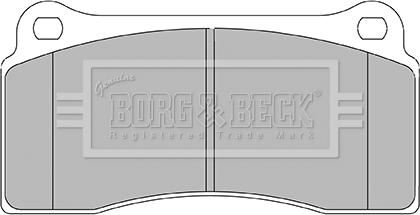 Borg & Beck BBP2437 - Set placute frana,frana disc aaoparts.ro