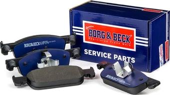 Borg & Beck BBP2591 - Set placute frana,frana disc aaoparts.ro