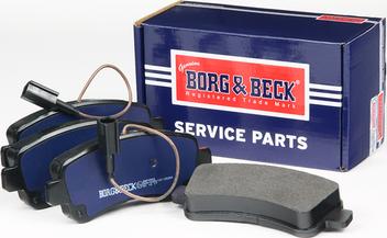 Borg & Beck BBP2560 - Set placute frana,frana disc aaoparts.ro