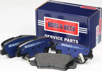 Borg & Beck BBP2563 - Set placute frana,frana disc aaoparts.ro