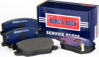 Borg & Beck BBP2519 - Set placute frana,frana disc aaoparts.ro