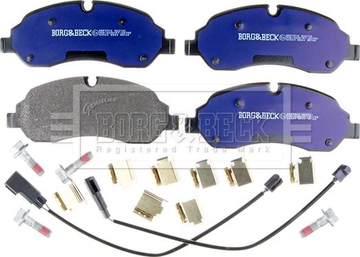Borg & Beck BBP2514 - Set placute frana,frana disc aaoparts.ro