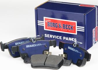 Borg & Beck BBP2582 - Set placute frana,frana disc aaoparts.ro