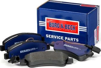 Borg & Beck BBP2524 - Set placute frana,frana disc aaoparts.ro