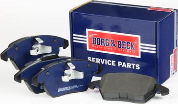 Borg & Beck BBP2610 - Set placute frana,frana disc aaoparts.ro
